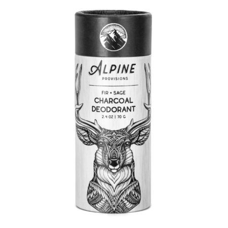 Alpine Provisions - Charcoal Deodorant - Fir & Sage