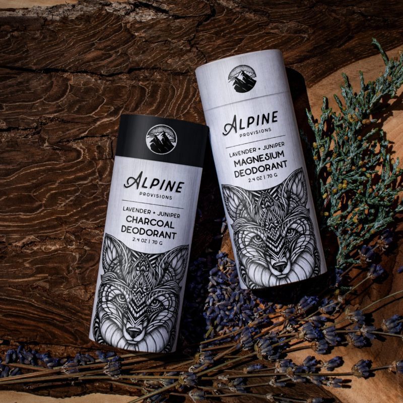 Alpine Provisions - Charcoal Deodorant - Lavender & Juniper