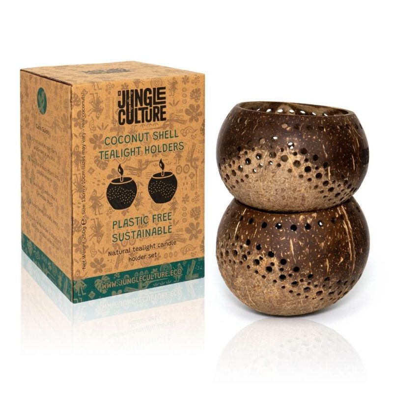 Jungle Culture - Coconut Tea Light Holder