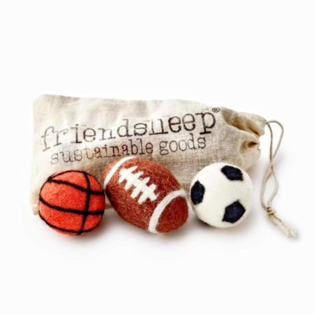 Sporty Pet Toys/Fabric and Air Freshener - Set of 3